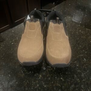 George Tan Slip-On Loafers for Men